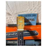 Vintage Folk Instrument Lot – Harmony Ukulele w/ Case & Nardan Harp w/ Box – Unique Pair”