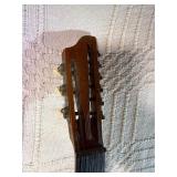 Vintage 9-String Parlor Acoustic Guitar – Rare Configuration – Project/Repair or art