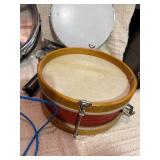 Remo Rototom + Snare Drum + Bongos Percussion Lot w/ Stand Hardware