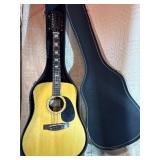 Brand New- Vintage Conn F-30 12-string acoustic guitar, made in Japan, original hard shell case, still has price tag on it