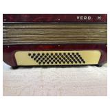 Vintage Hohner Verdi M Accordion w/ Case – Red Pearl Finish – Germany
