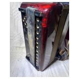 Vintage Hohner Verdi M Accordion w/ Case – Red Pearl Finish – Germany