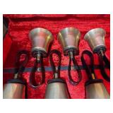 Schulmerich 12-Bell Handbell Set w/ Case – Full Chromatic Octave – Church Choir Quality