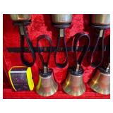Schulmerich 12-Bell Handbell Set w/ Case – Full Chromatic Octave – Church Choir Quality