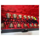 Schulmerich 12-Bell Handbell Set w/ Case – Full Chromatic Octave – Church Choir Quality