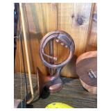 World Music Instrument Lot – Drums, Maracas, Banjo, Erhu, Guitar Decor & More – Folk / Percussion Mix