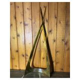 Mid-Century Modern Brass Sculpture & Metal Bicycle Decor Lot
