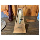 Vintage Musical & Tool Lot – Disston Musical Saw, Recorder, Gong, Metronome