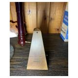 Vintage Musical & Tool Lot – Disston Musical Saw, Recorder, Gong, Metronome