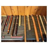Vintage Flute & Recorder Lot – Wooden, Bamboo & Folk Wind Instruments