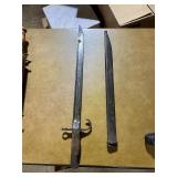 Vintage Knife & Carving Set Lot – Decorative Daggers, Fork Sets & Bayonet