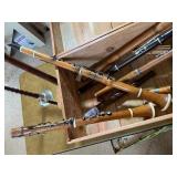 Vintage Woodwind Instrument Lot – Clarinets, Flutes, Recorders in Wooden Box