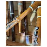 Vintage Woodwind Instrument Lot – Clarinets, Flutes, Recorders in Wooden Box
