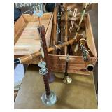 Vintage Woodwind Instrument Lot – Clarinets, Flutes, Recorders in Wooden Box