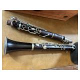 Vintage Woodwind Instrument Lot – Clarinets, Flutes, Recorders in Wooden Box