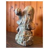 Vintage 1969 “Bashful One” Sculpture – Bayshore Art / G. Artis Mid Century Style