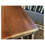 Vintage Wooden Organ Bench with Lift-Top Storage