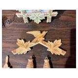Vintage Painted Wood Cuckoo Clock – Model 302F – German Style – Parts/Repair