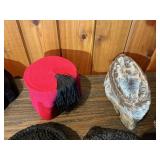 Assorted Vintage & Ethnic Hats Collection – Fez, Fur, Wool & Beaded Styles (10 Pieces)