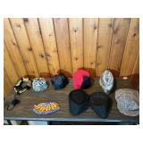 Assorted Vintage & Ethnic Hats Collection – Fez, Fur, Wool & Beaded Styles (10 Pieces)