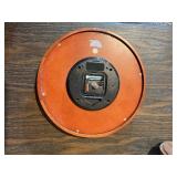 Vintage Wall Clock Lot – Wood Ship Scene Clock & Modern Swatch Clock (2 Pieces)