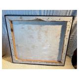 Vintage Oil Painting – Harbor Fishing Boat Scene – Heavy Texture Impasto – Framed