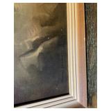 Framed Portrait of Jesus Christ Print – Warner Sallman Style Religious Art