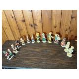 Vintage Hummel-Style Figurine Lot – Children & Musicians – Porcelain Collectibles