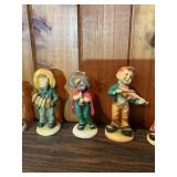Vintage Hummel-Style Figurine Lot – Children & Musicians – Porcelain Collectibles
