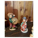 Vintage Hummel-Style Figurine Lot – Children & Musicians – Porcelain Collectibles