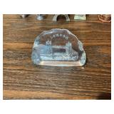 Vintage Souvenir Miniature Landmark Lot – Eiffel Tower, Statue of Liberty, Space Needle & More