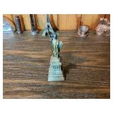 Vintage Souvenir Miniature Landmark Lot – Eiffel Tower, Statue of Liberty, Space Needle & More