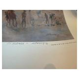 J.K. Ralston Western Art Prints – “After the Battle”-2count-Frontier Scenes – Large Lot