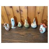 Southwestern Pottery Lot – Mini Vases & Decorative Bells – Native-Inspired Designs