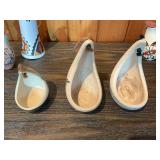 Southwestern Pottery Lot – Mini Vases & Decorative Bells – Native-Inspired Designs