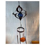 Mid Century Modern Hanging Décor Lot – Copper Mobiles, Wind Chimes,