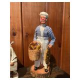 Large Vintage Figurine Lot – Musicians, Villagers, Folk Art & Miniatures Collection