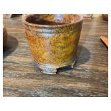 Vintage Mixed Decorative Lot – Wood Bowls, Mini Vases, Folk Art & Small Collectibles