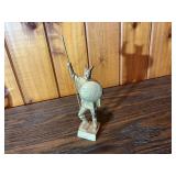 Vintage Mixed Decor & Collectibles Lot – Figurines, Pin Cushion, Key, Western Wall Art & More