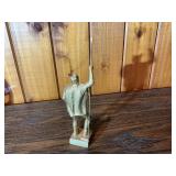 Vintage Mixed Decor & Collectibles Lot – Figurines, Pin Cushion, Key, Western Wall Art & More