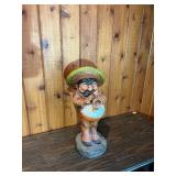 Vintage Folk Art Musician Figurine