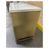 details by Becki Owens Margaret 48' Vanity, Quartz Top and Backsplash- (Please read description)