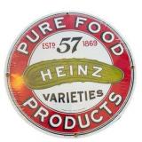 Sealed Ande Rooney Heinz Pure Food Metal Sign