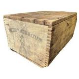 Walter Baker & Co. Small Wooden Crate