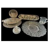 Collection of Cut Crystal Glass