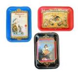 Set of Three Anheuser-Busch Budweiser Trays