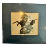 KC Plaza Horse & Rider Signed Artwork