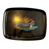 Vintage Loon Tray - Couroc Giftware