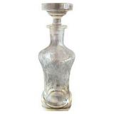 Etched Glass Decanter
