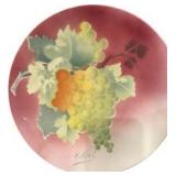 Vintage K & G Luneville Grape Design Plate